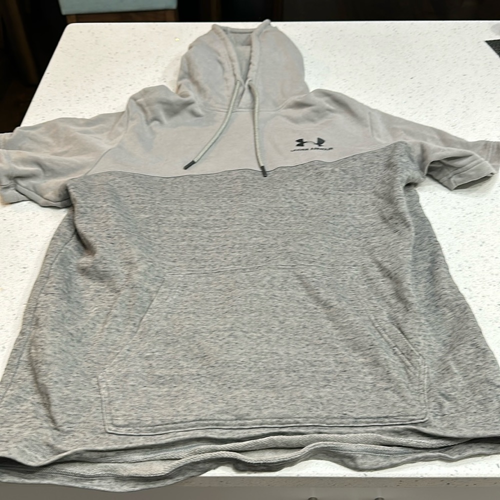 Under Armour short sleeve hoodie